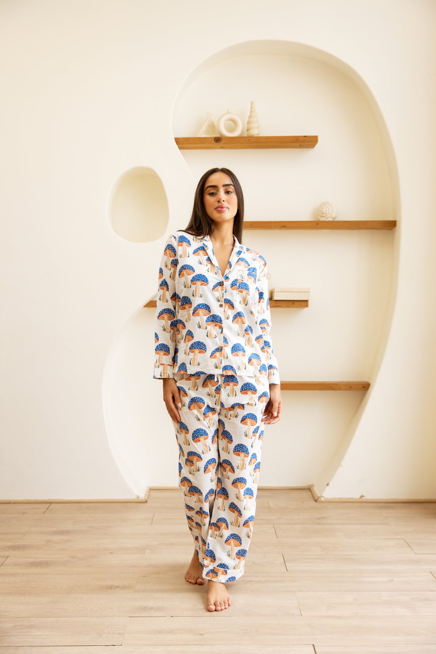 Amrita Pajamas Set Indigo Grove
