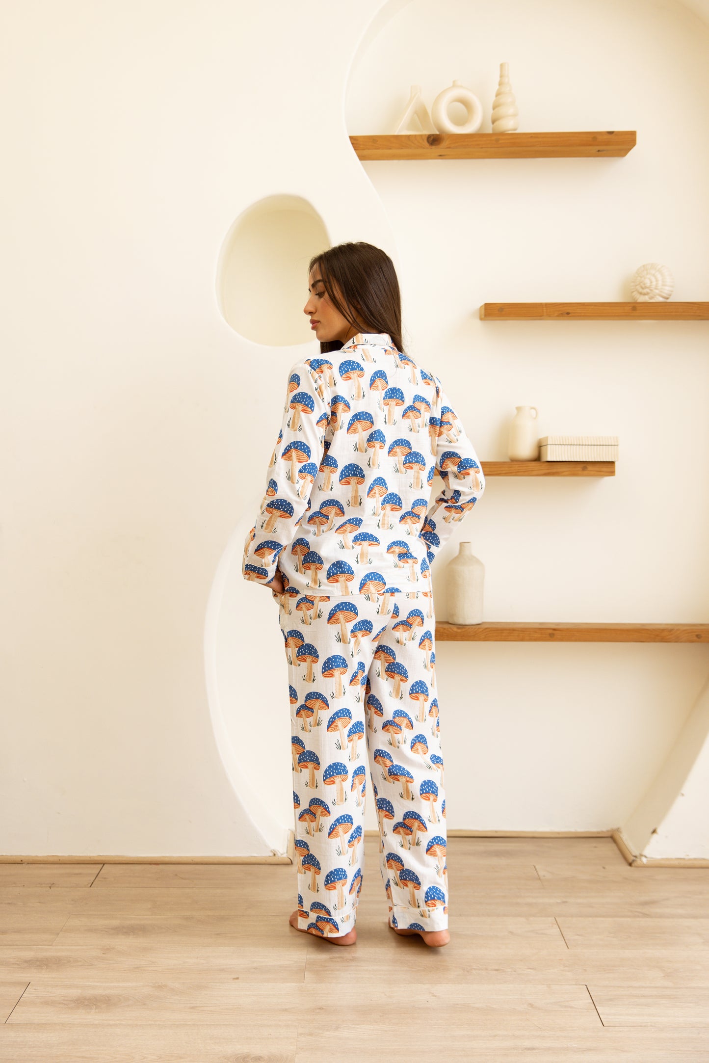 Amrita Pajamas Set Indigo Grove