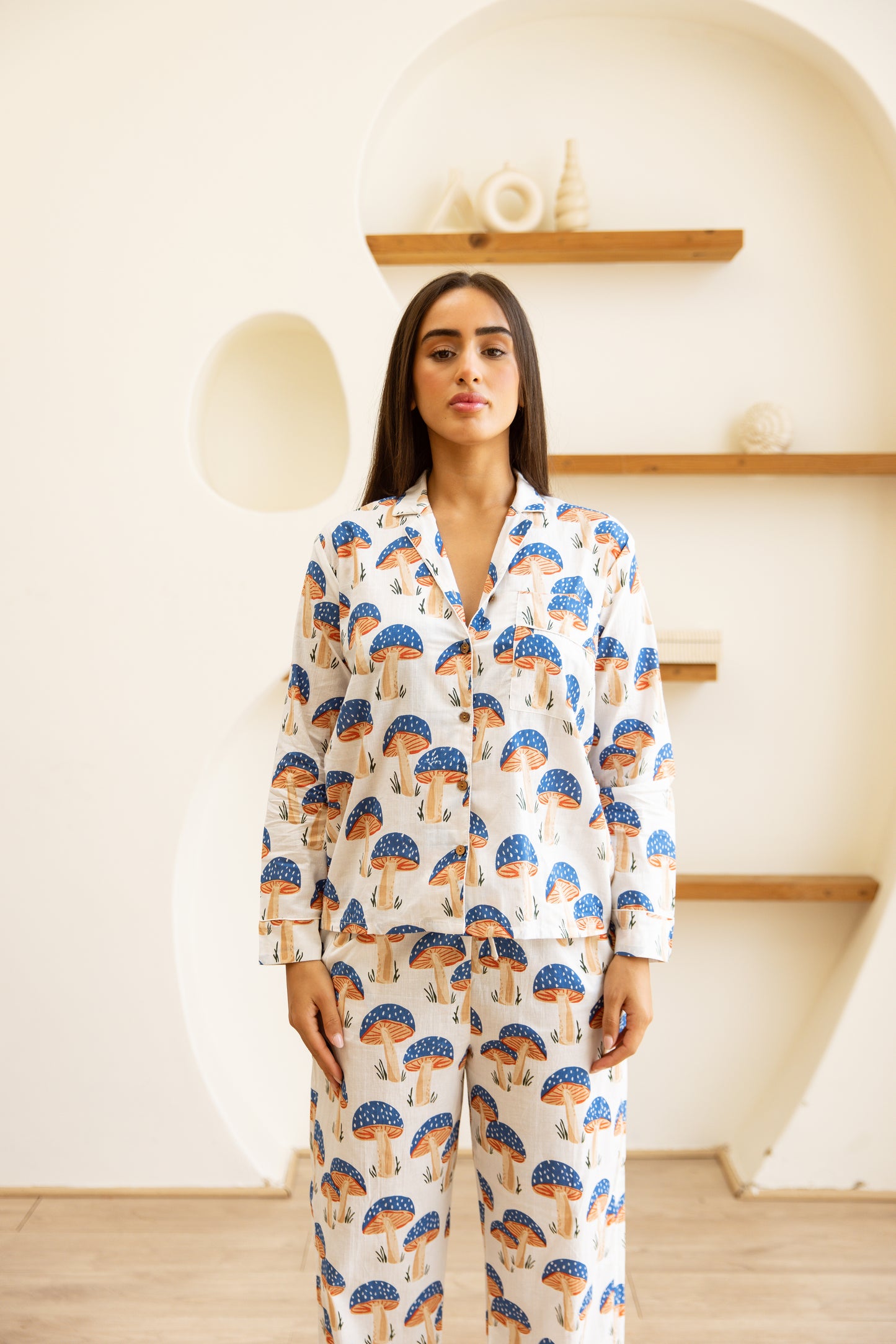 Amrita Pajamas Set Indigo Grove