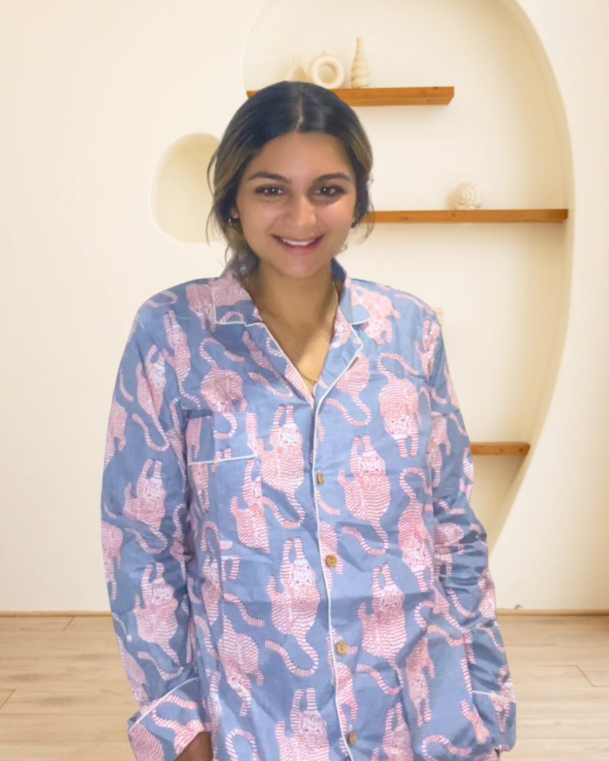 Amrita Pajamas Set Savannah Blush