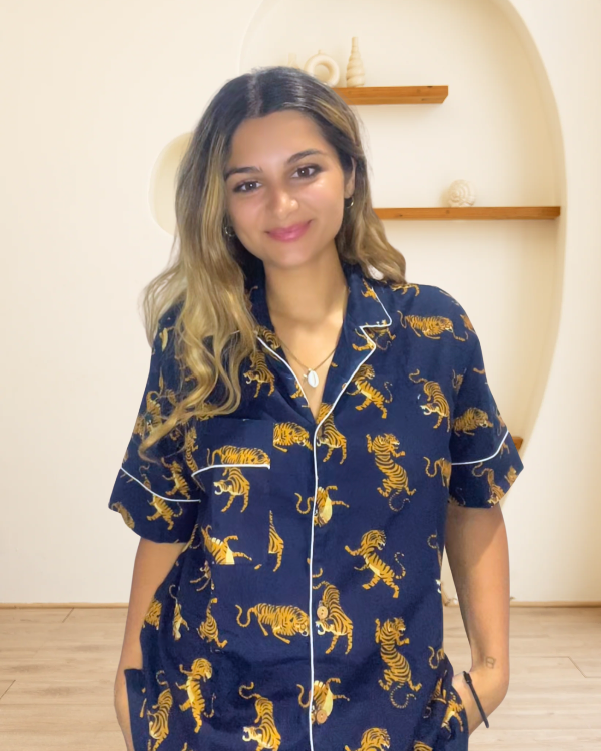 Amrita Pajamas Set Savannah Midnight