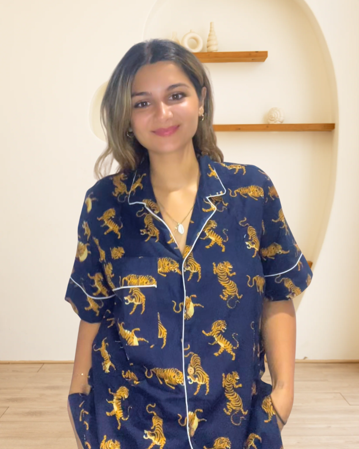 Amrita Pajamas Set Savannah Midnight