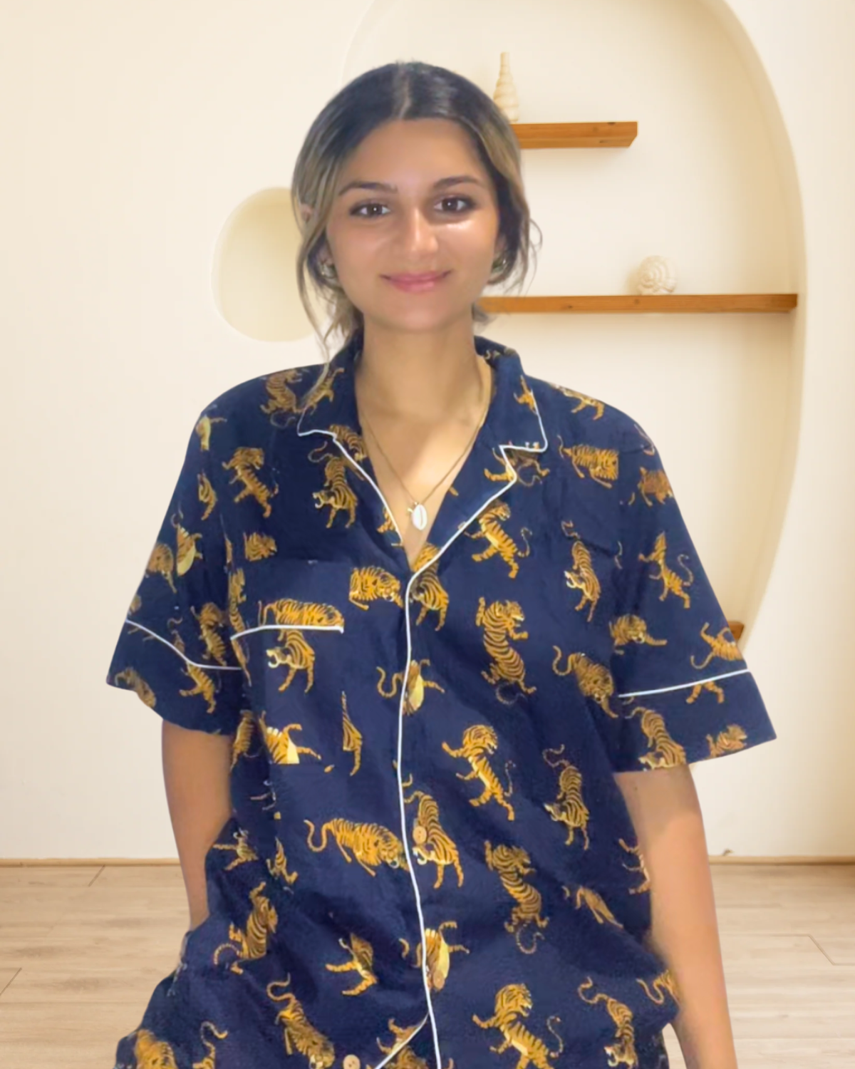 Amrita Pajamas Set Savannah Midnight