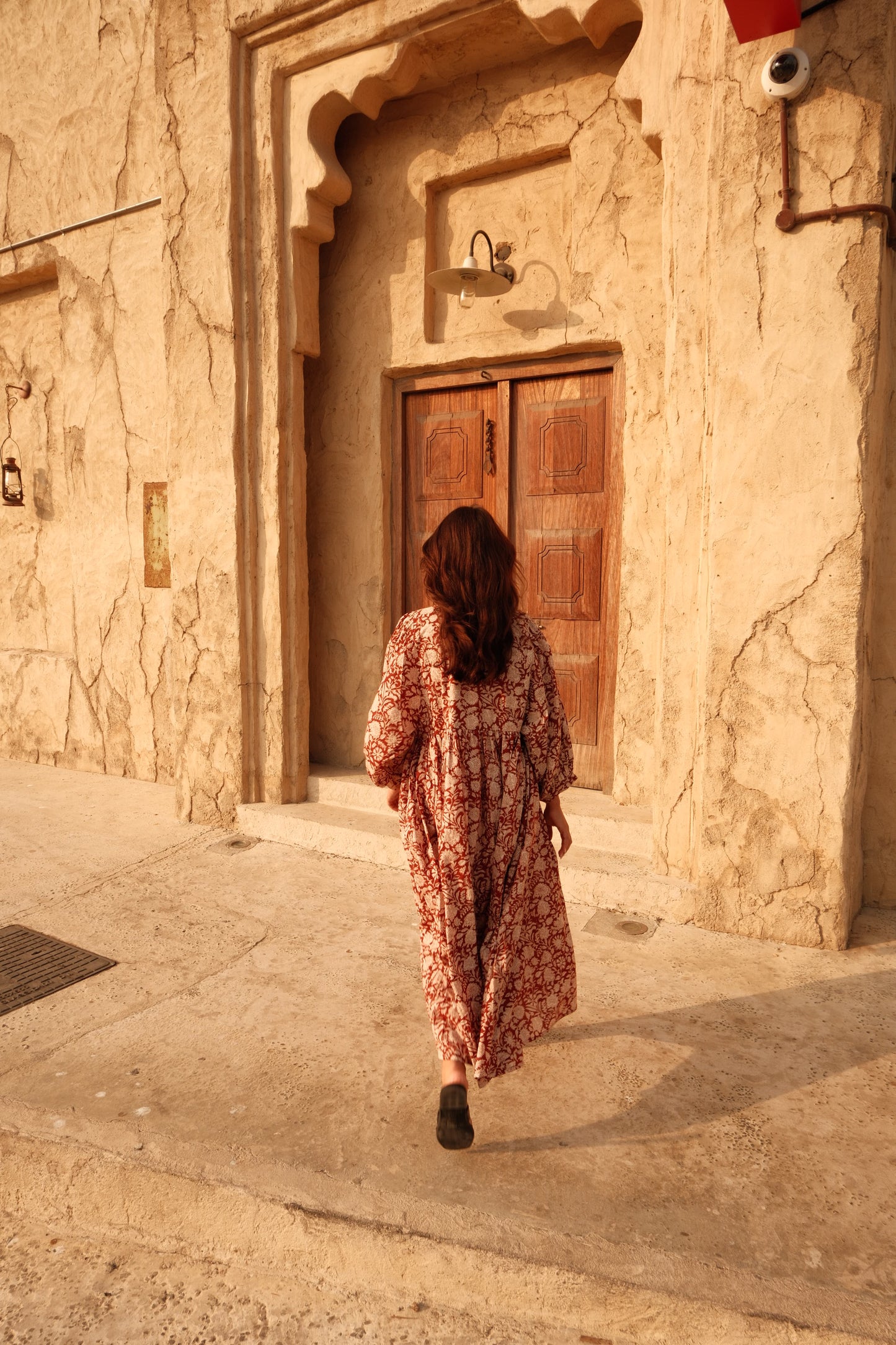 Maya Midi Dress Caramel