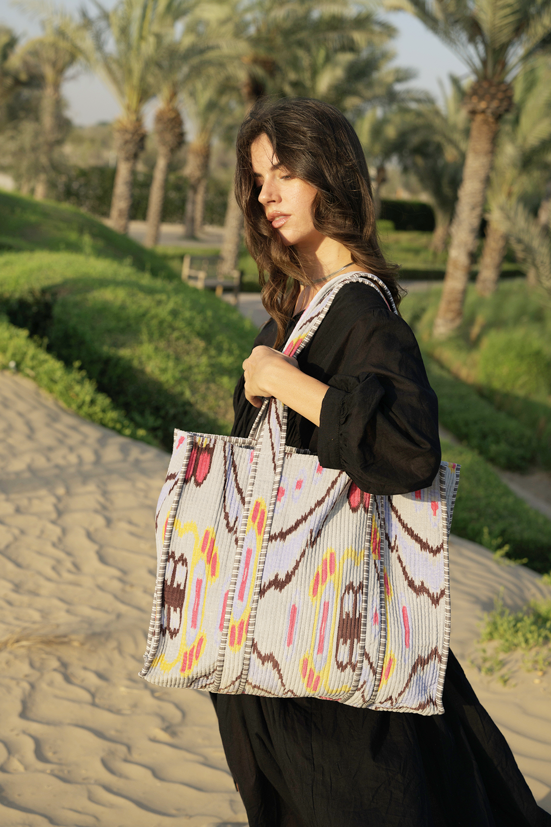 Araya Tote - Sunset Bloom