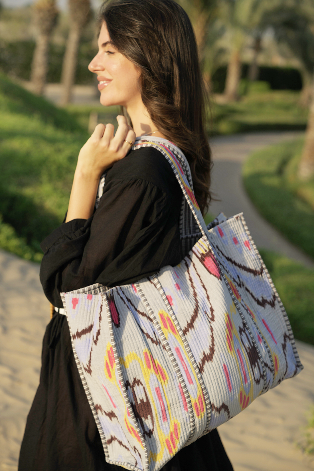Araya Tote - Sunset Bloom