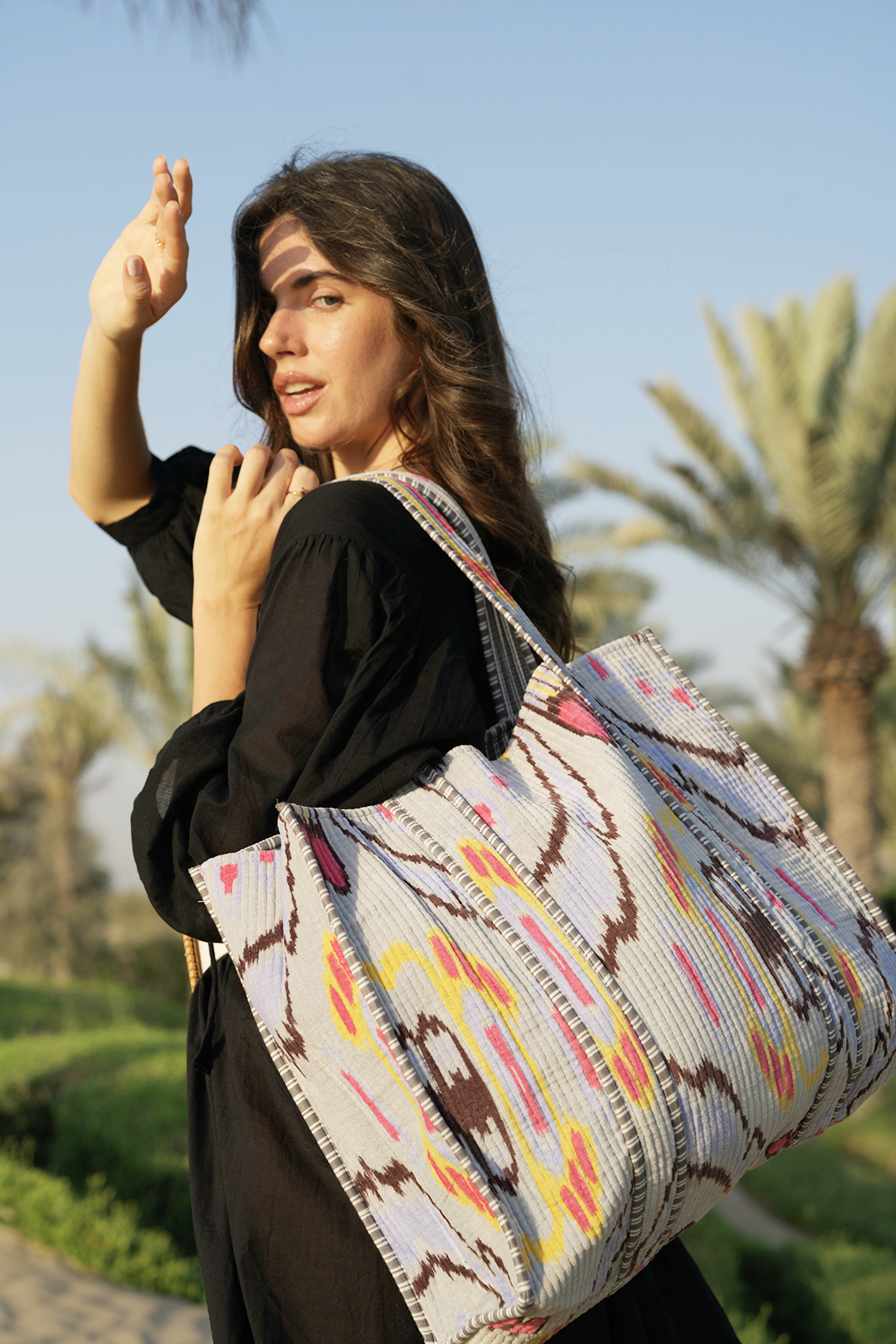 Araya Tote - Sunset Bloom