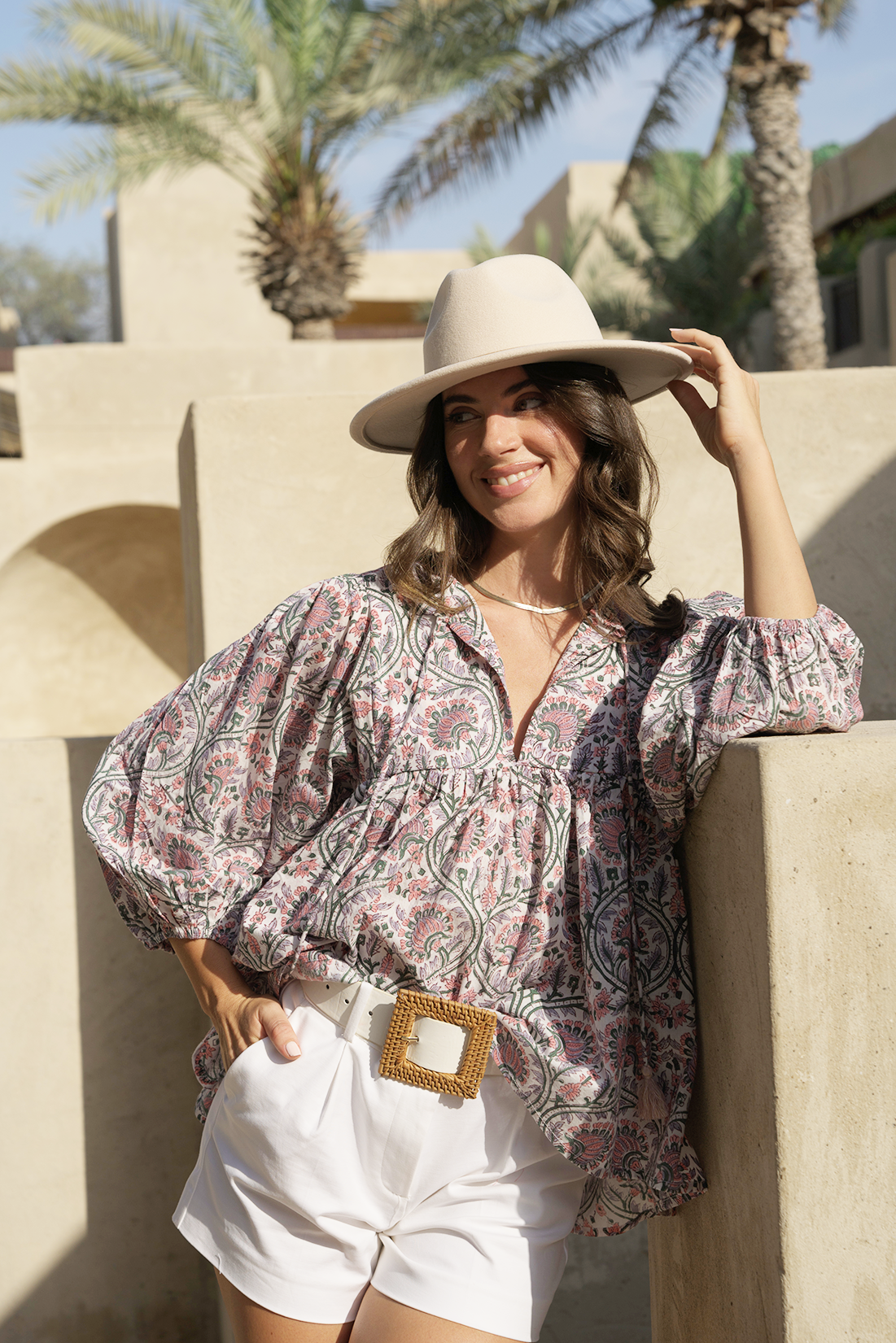 Meera Blouse - Wisteria