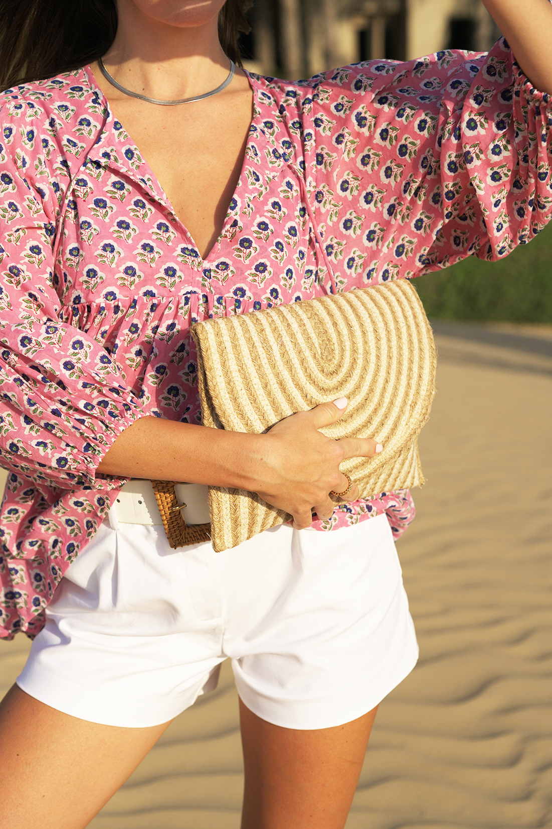 Sohana Clutch - Sand Beige