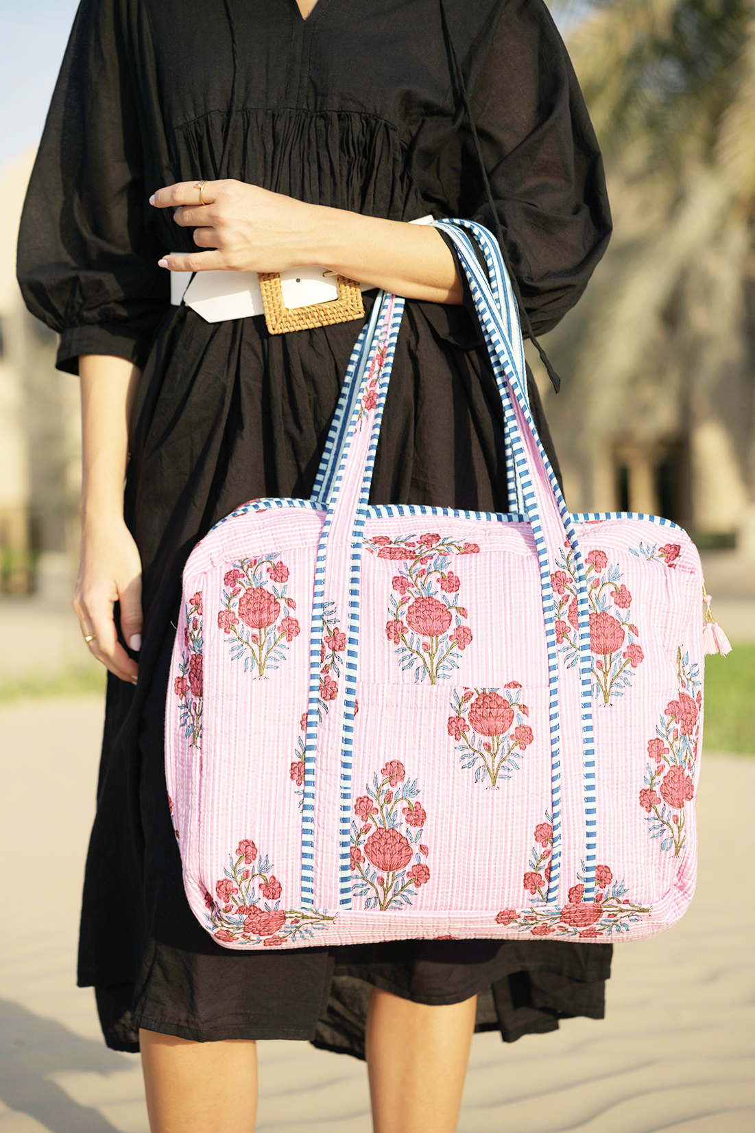 Kamini Tote - Rose Petal