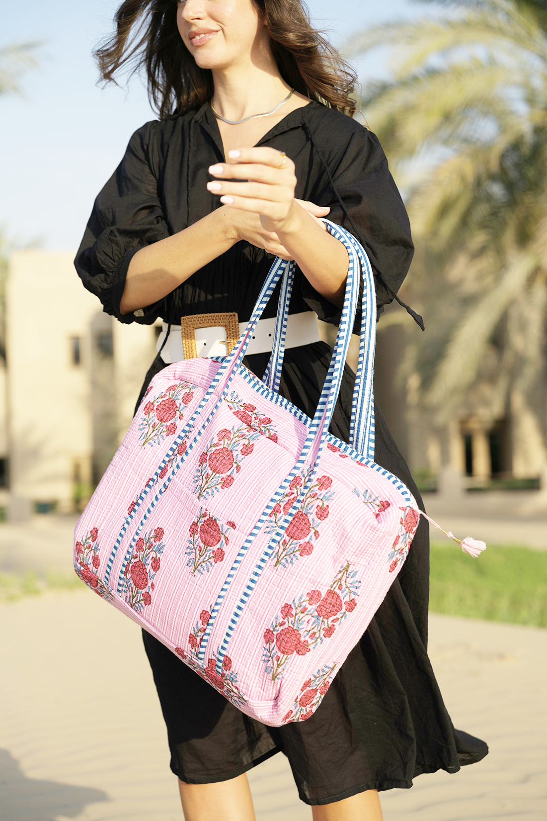 Kamini Tote - Rose Petal