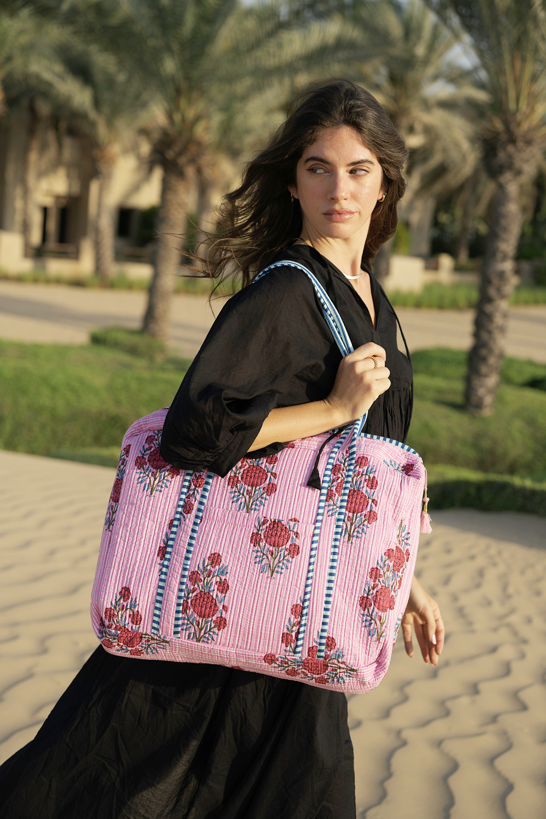 Kamini Tote - Rose Petal