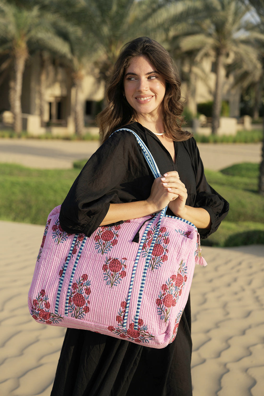 Kamini Tote - Rose Petal