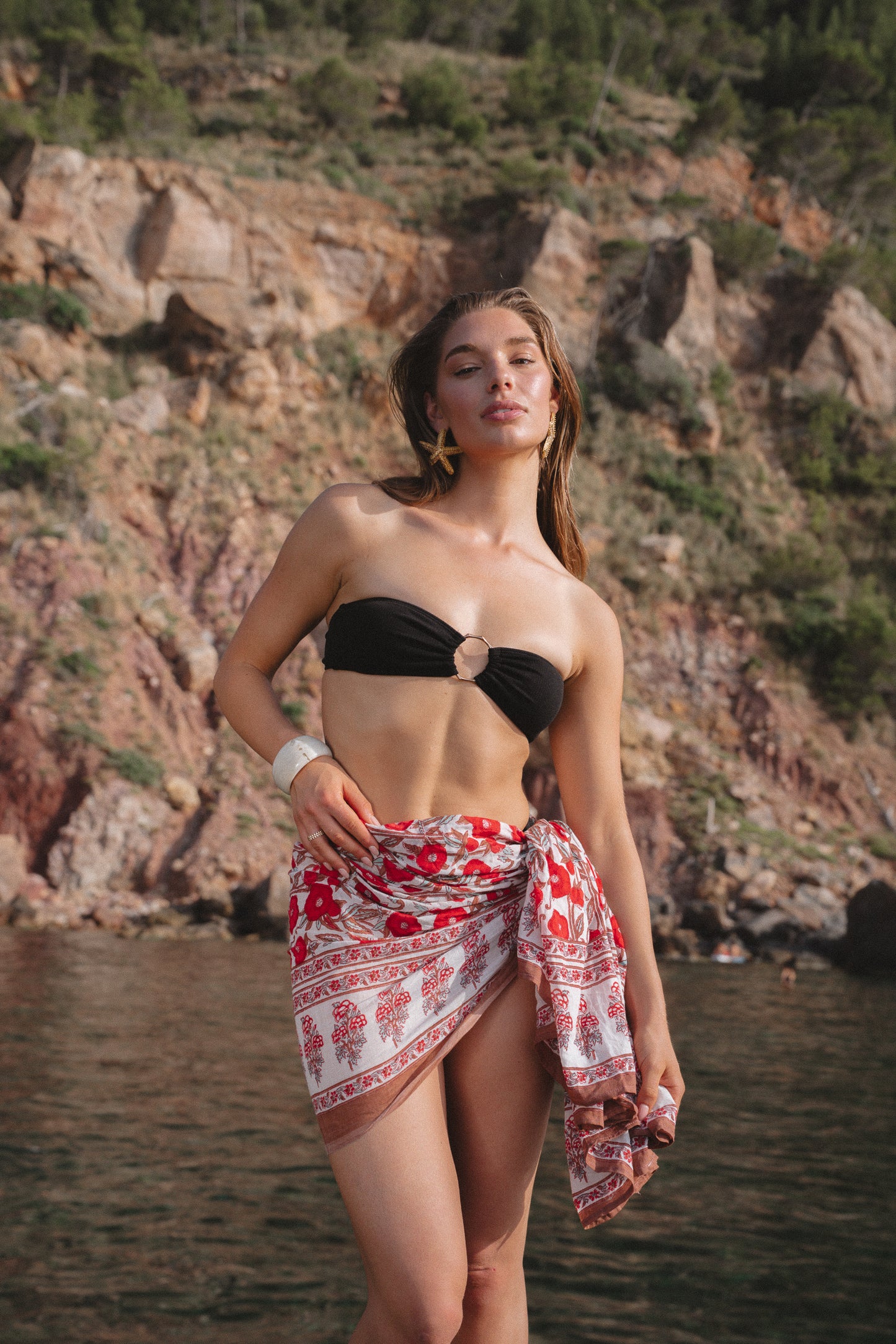 Kamini Sarong - Hibiscus