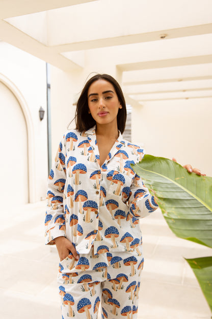 Amrita Pajamas Set Indigo Grove