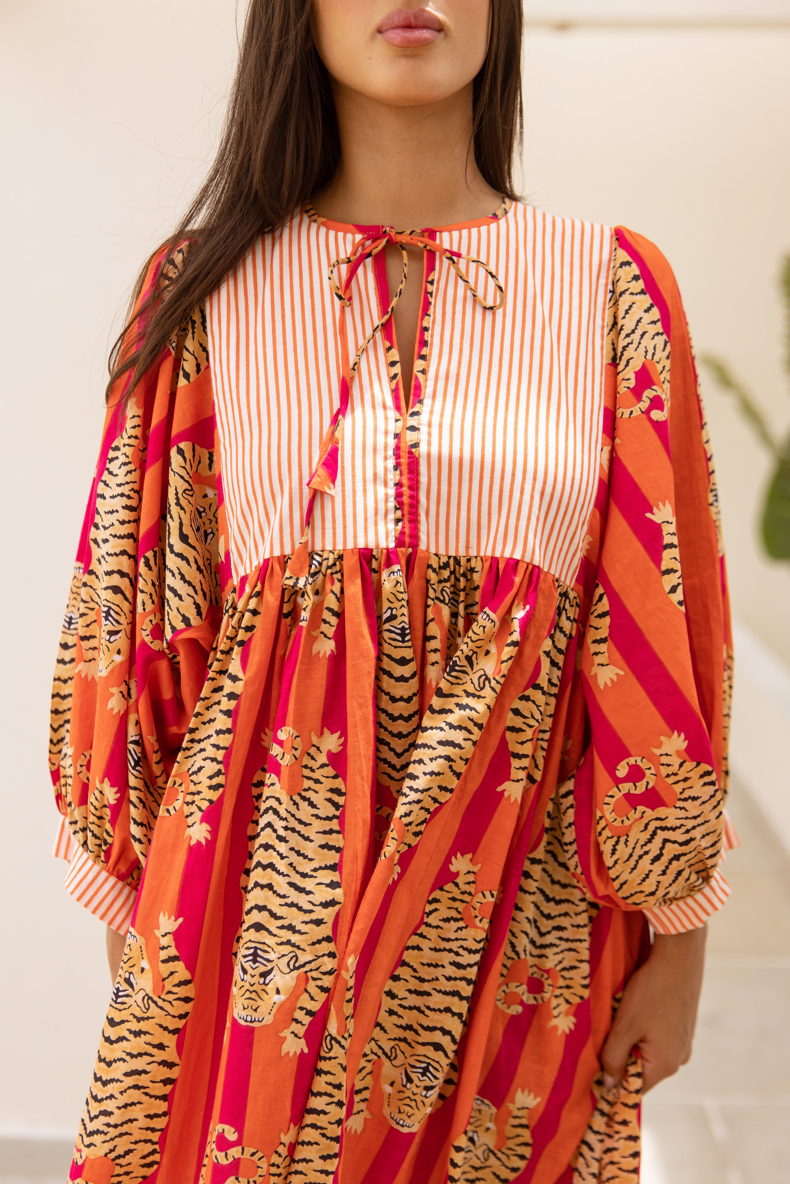 Tara Mini Dress Red Tigeress