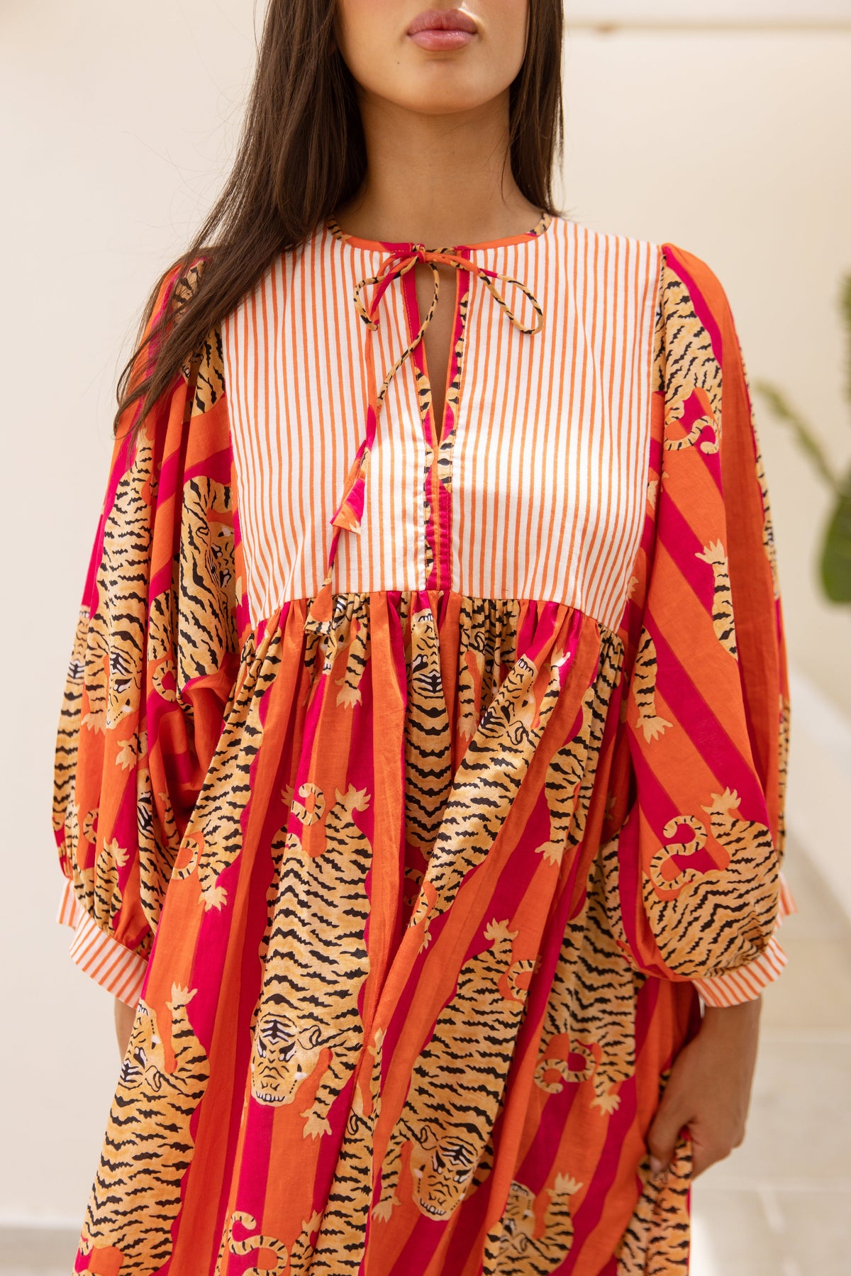 Tara Mini Dress Red Tigeress