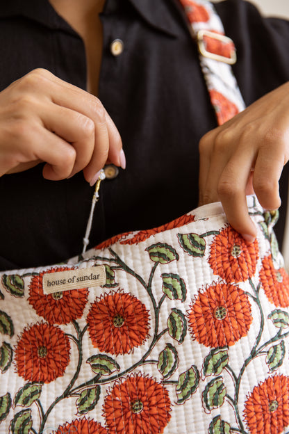 Shoulder Bag Scarlet Bloom