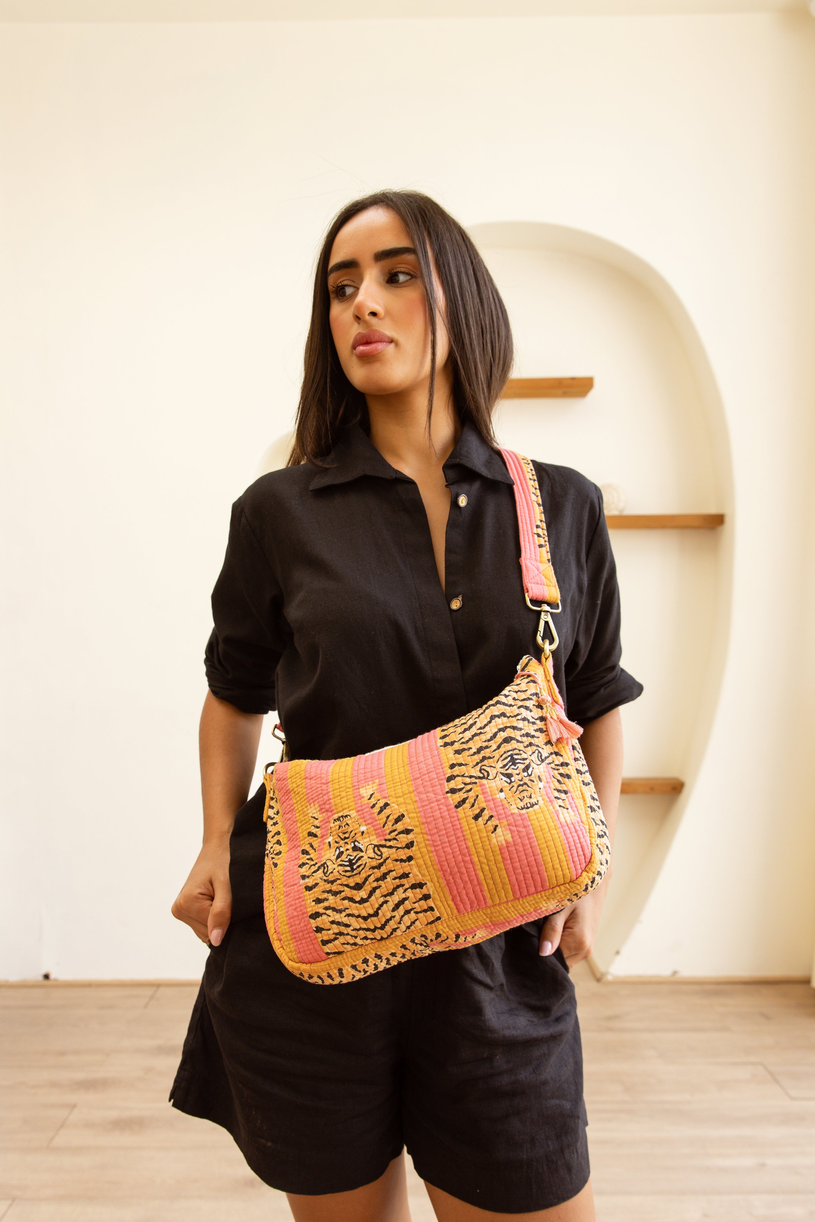 Shoulder Bag Wild Ember Tigress