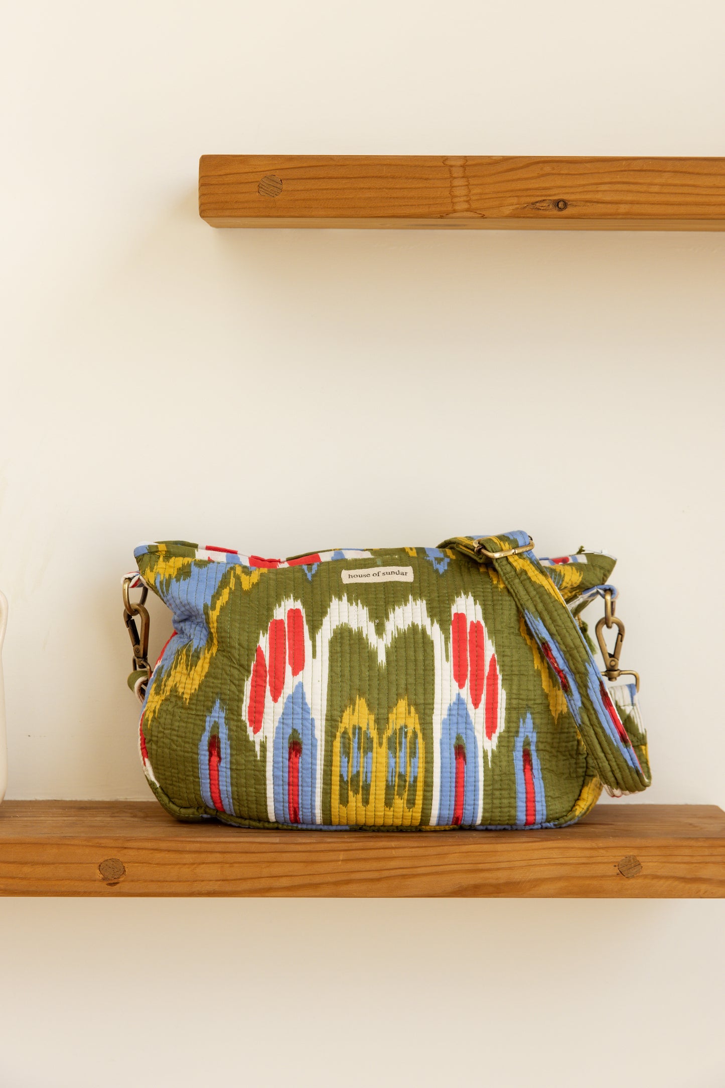 Shoulder Bag Emerald Ikat Dream