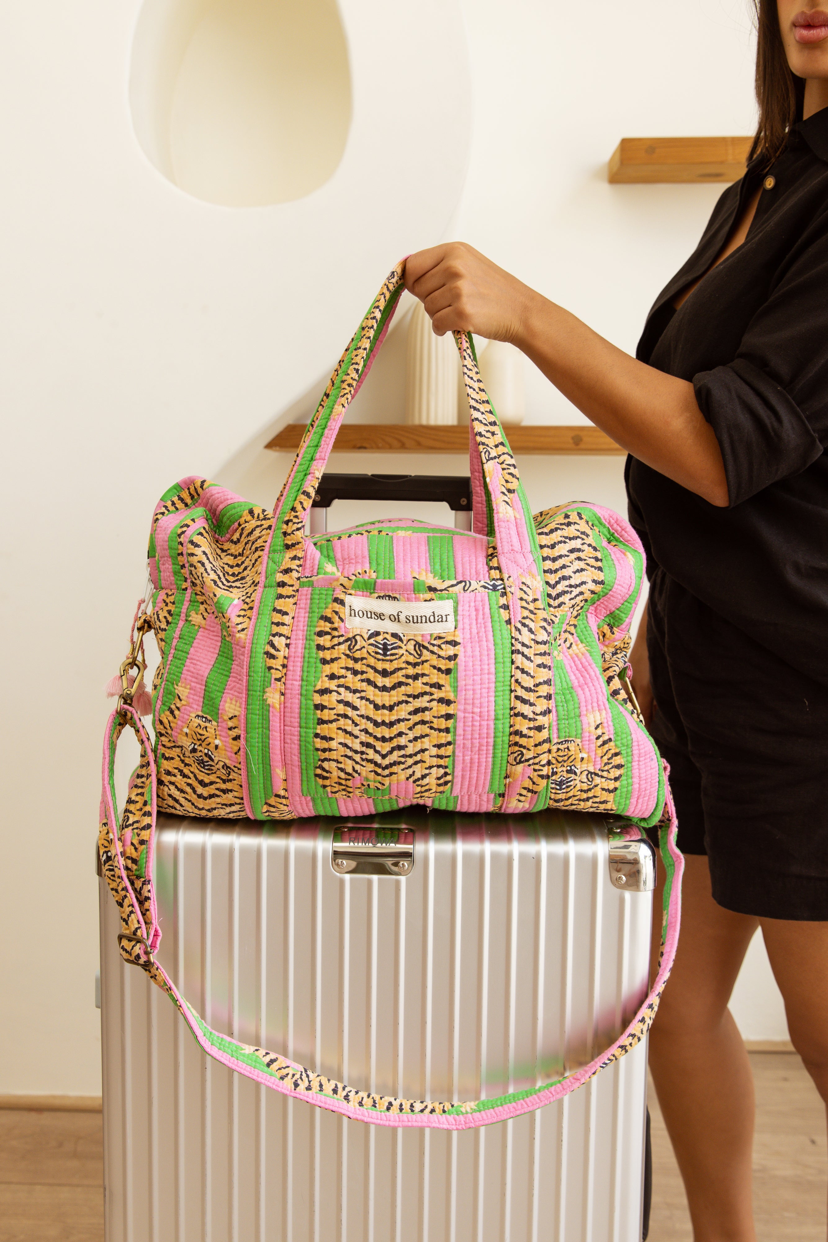 Large Travel Bag Tropical Tigress