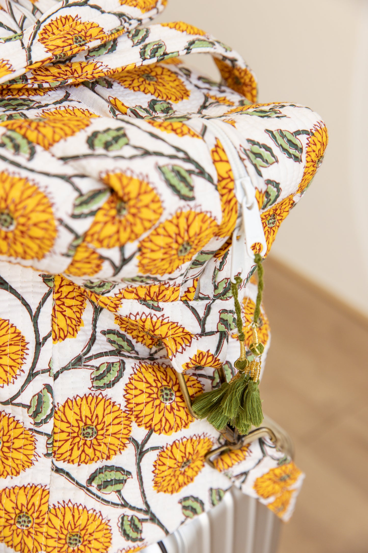 Large Travel Bag Marigold Bloom