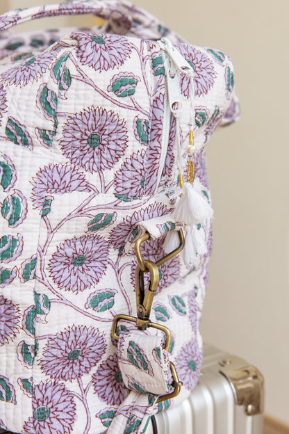 Large Travel Bag Imperial Purple Bloom