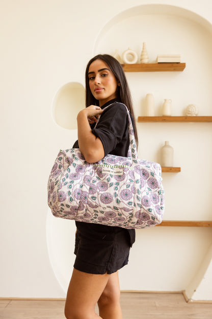 Duffel Bag Imperial Purple Bloom