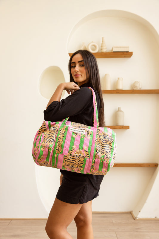 Duffel Bag Pinky Tigress