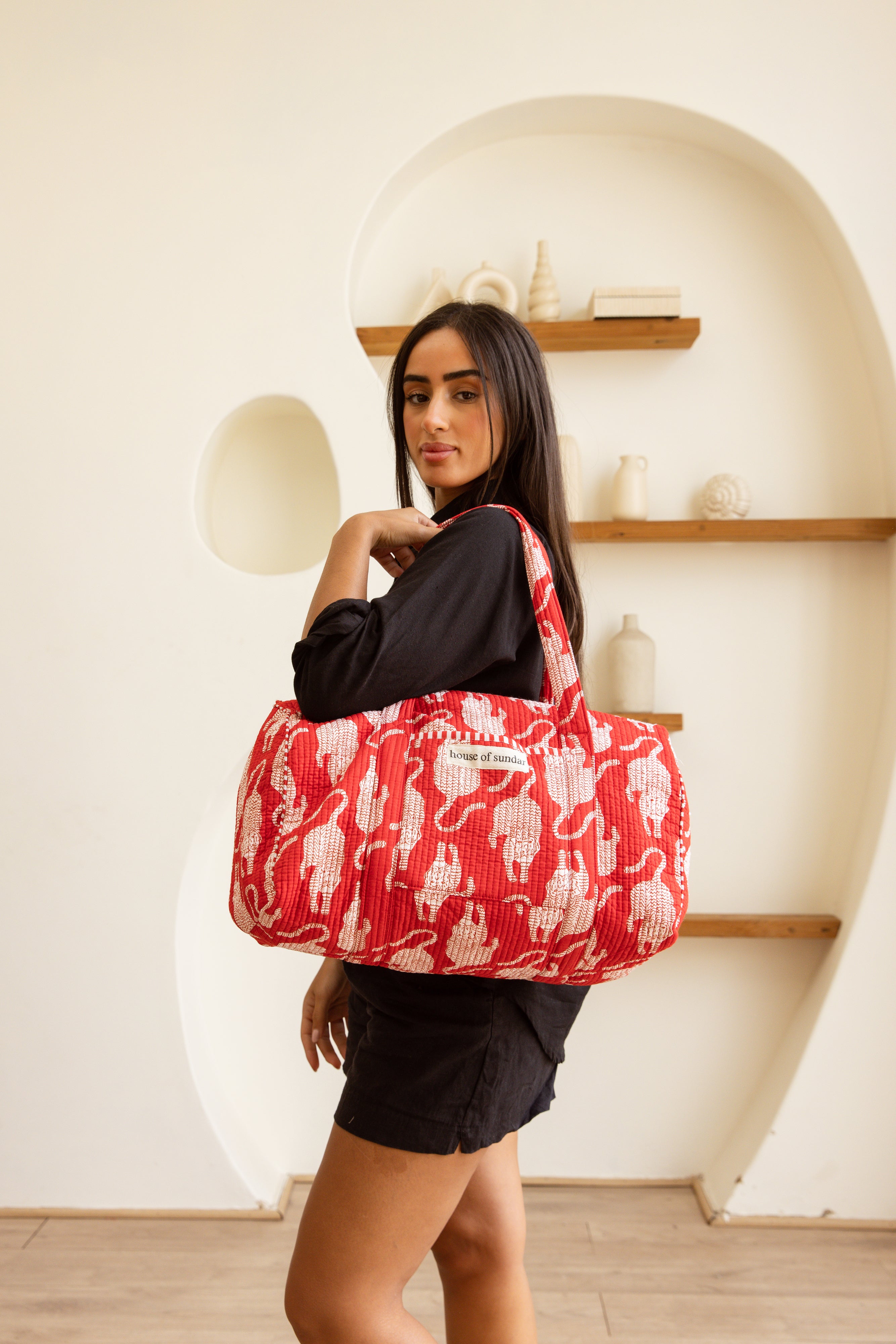 Duffel Bag Crimson Tigress