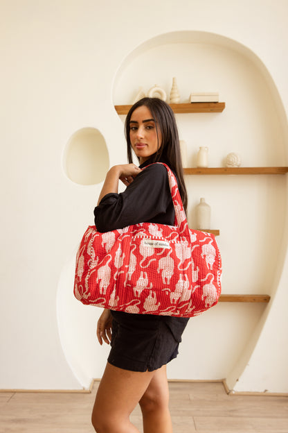 Duffel Bag Crimson Tigress