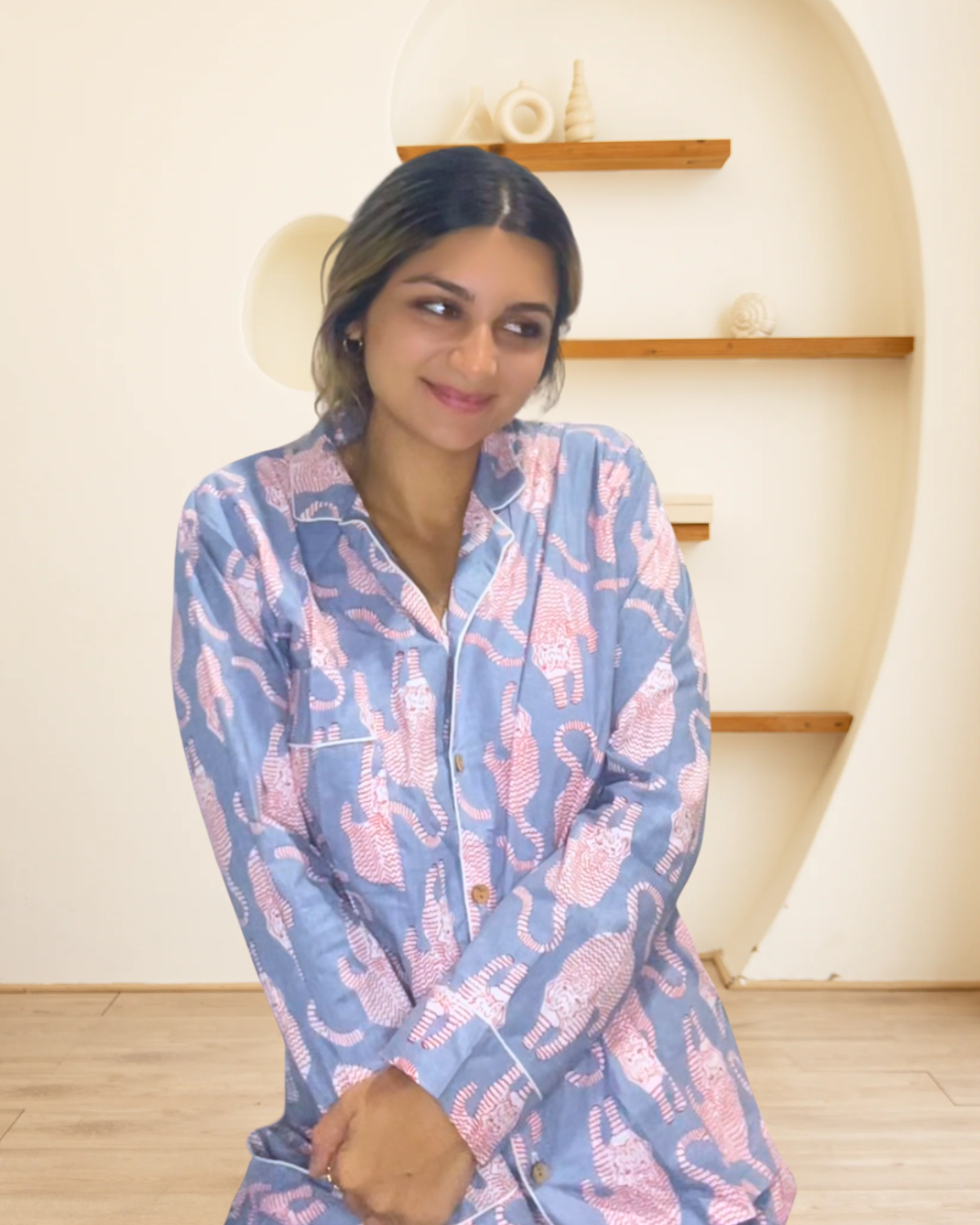 Amrita Pajamas Set Savannah Blush