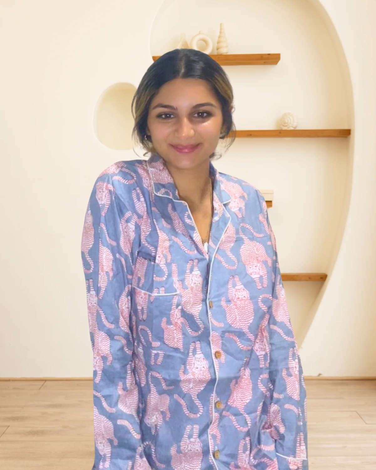 Amrita Pajamas Set Savannah Blush