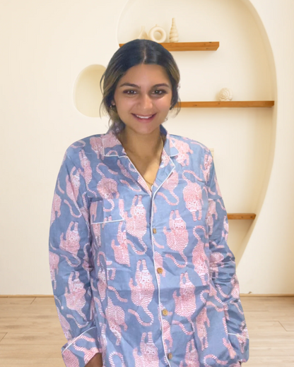 Amrita Pajamas Set Savannah Blush