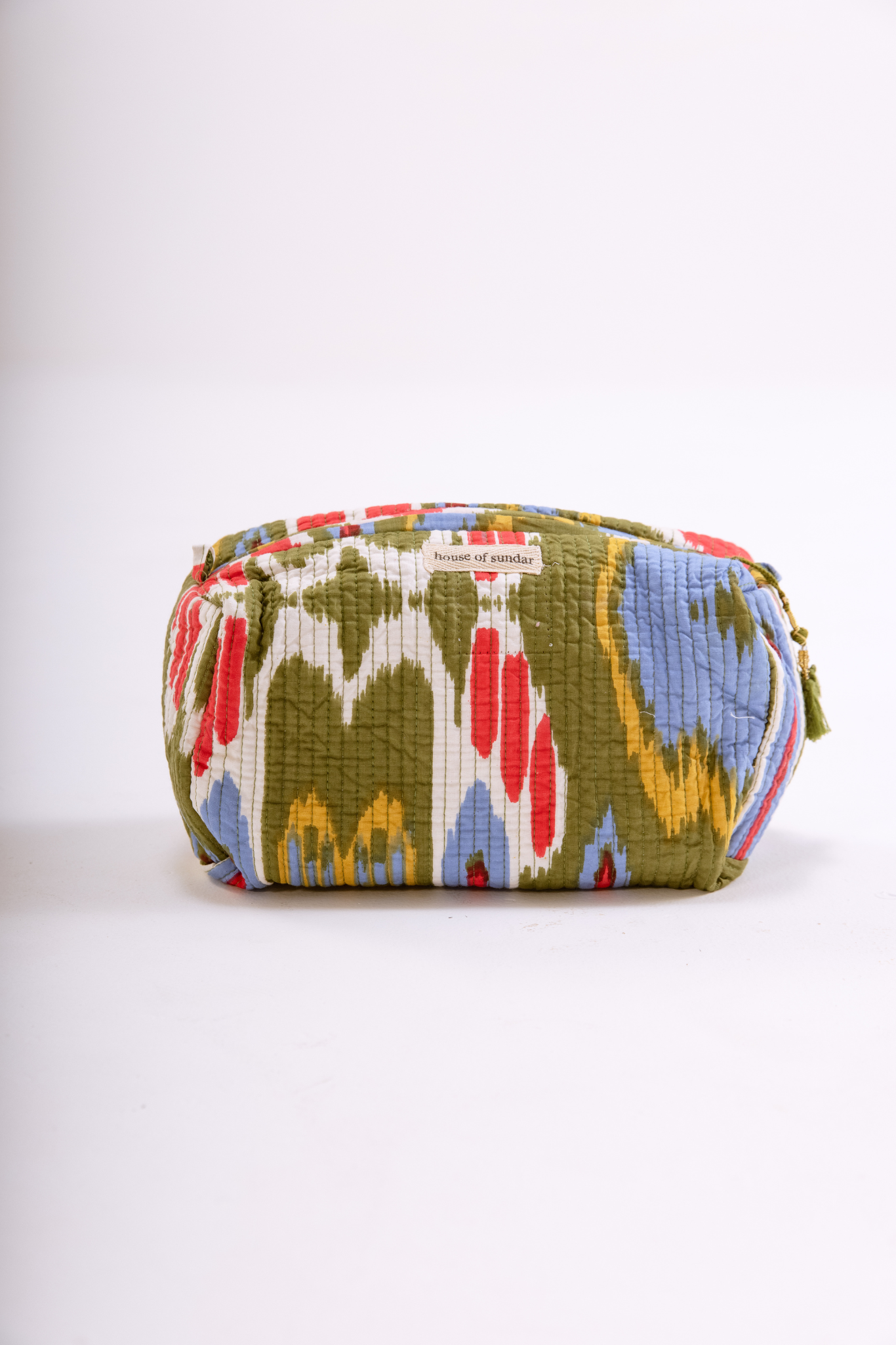 Makeup Bag Emerald Ikat Dream