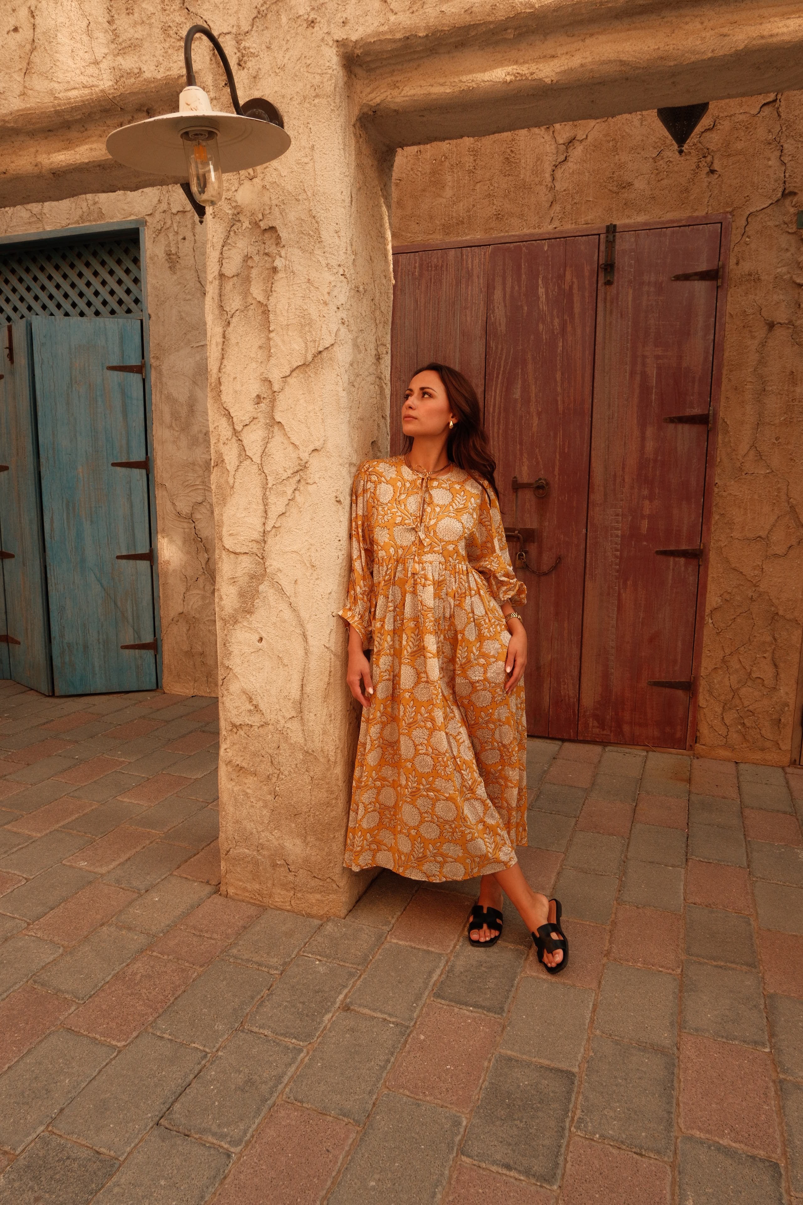 Maya Midi Dress Daffodil