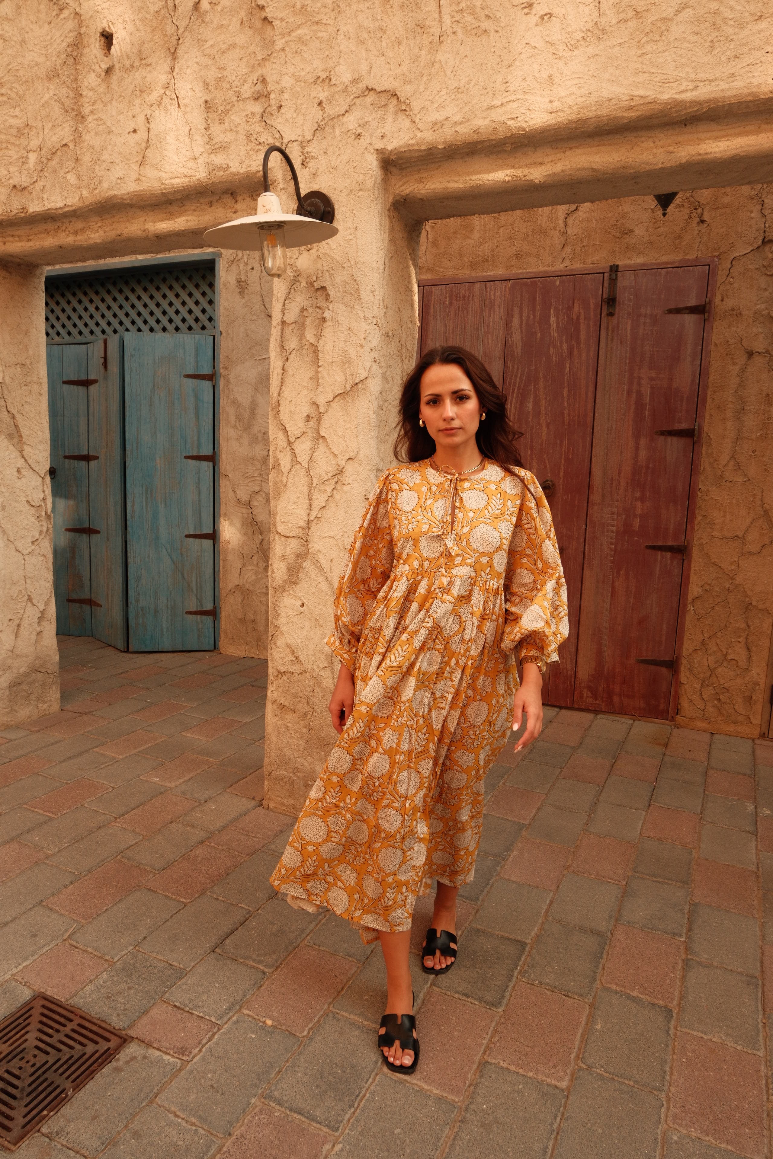 Maya Midi Dress Daffodil