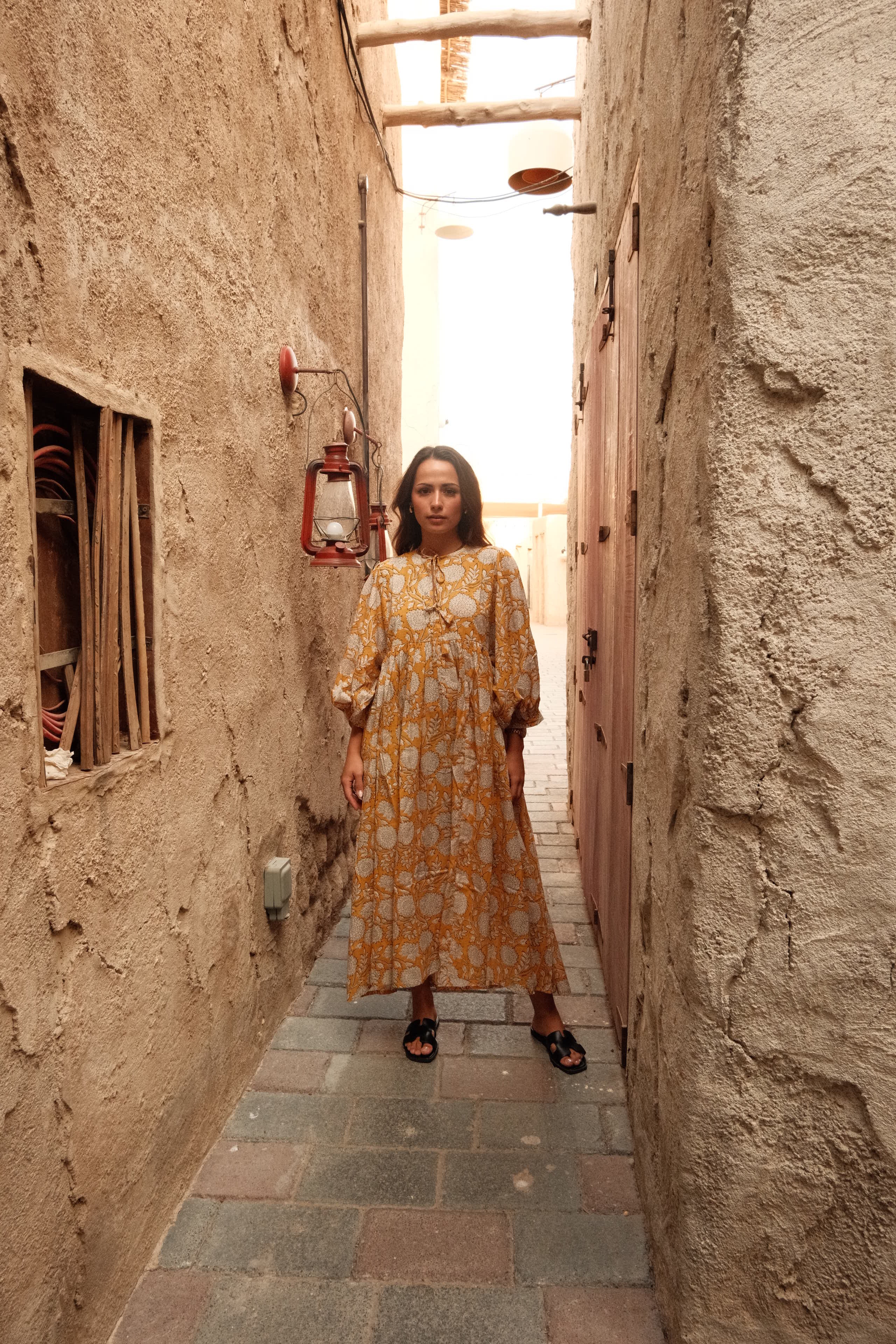 Maya Midi Dress Daffodil