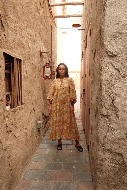 Maya Midi Dress Daffodil