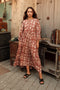 Maya Midi Dress Caramel