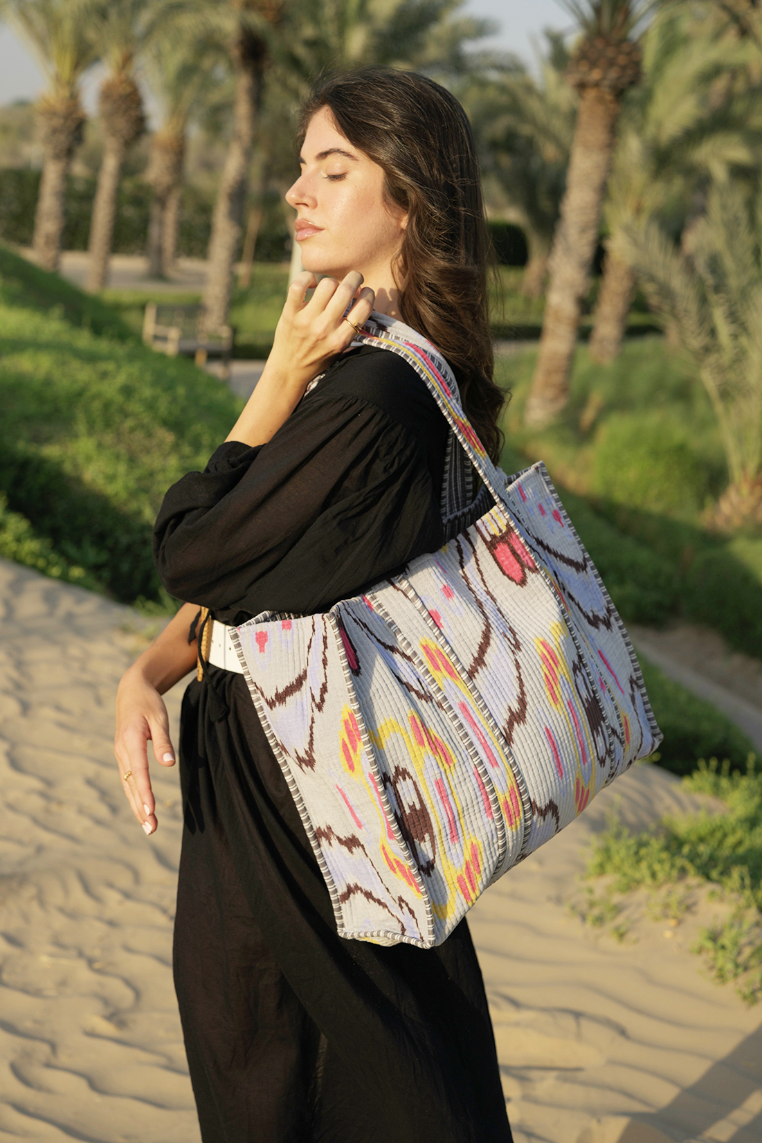 Araya Tote - Sunset Bloom
