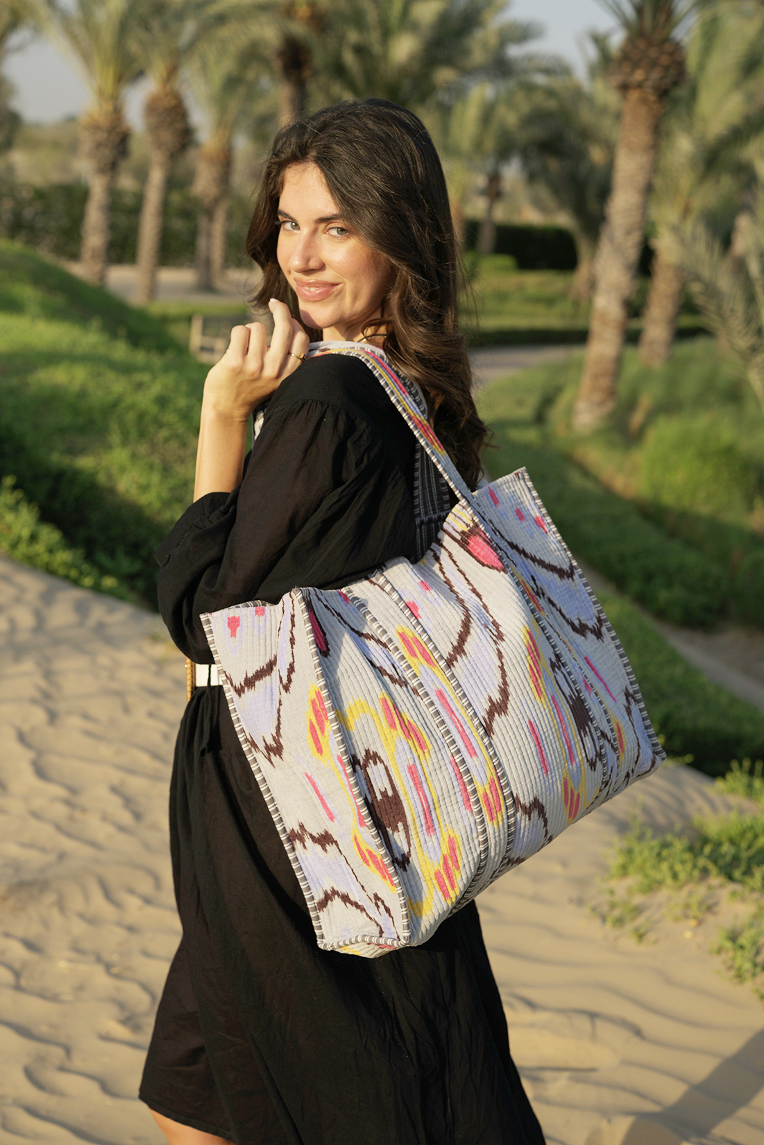 Araya Tote - Sunset Bloom