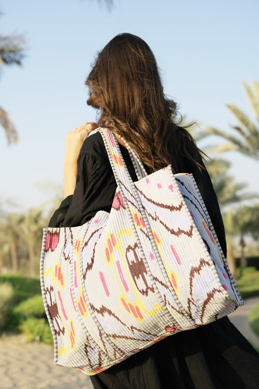 Araya Tote - Sunset Bloom