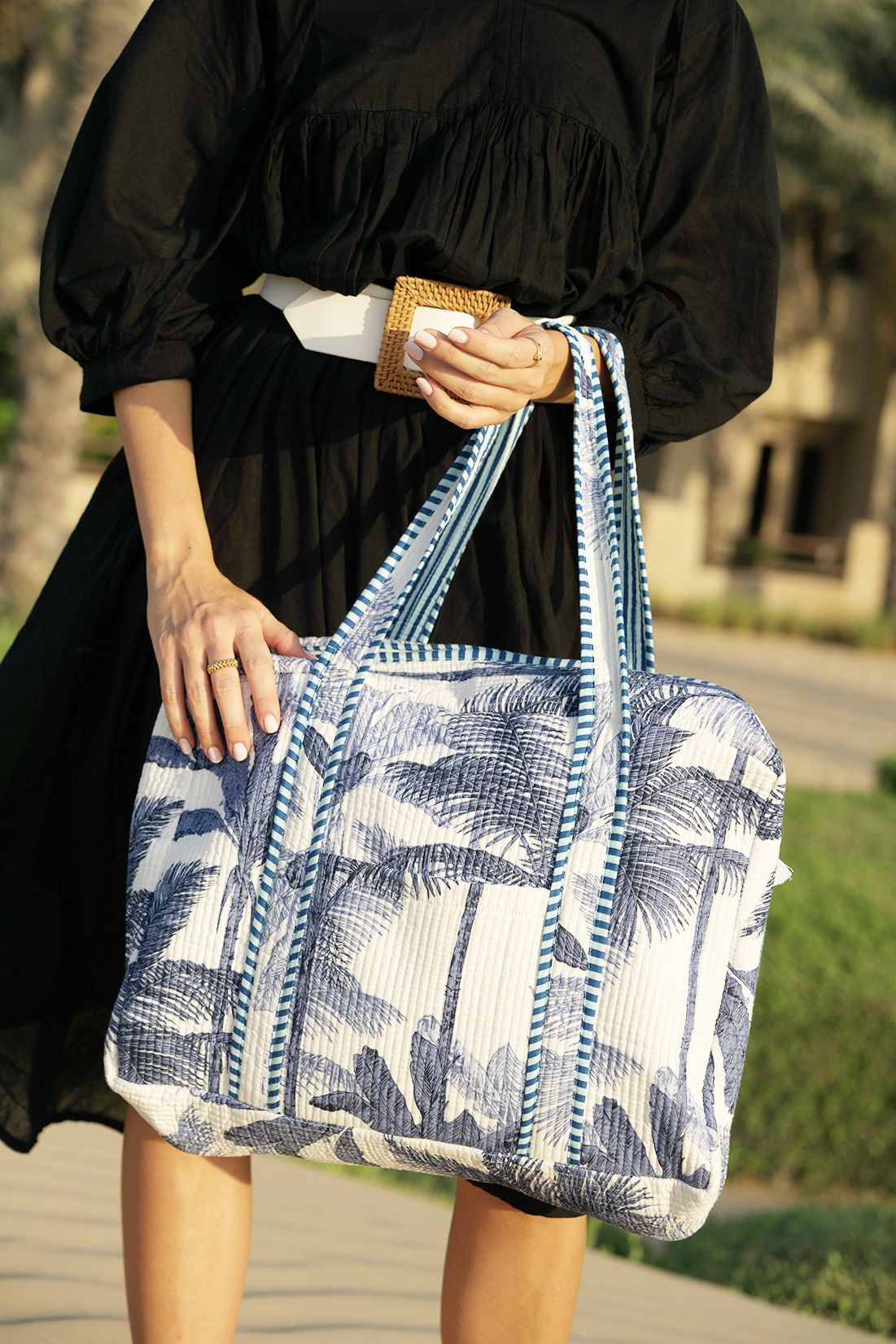 Indira Tote - Ocean Marble