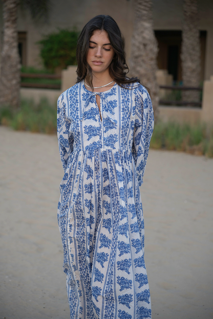 Liana Midi Dress - Bluebell
