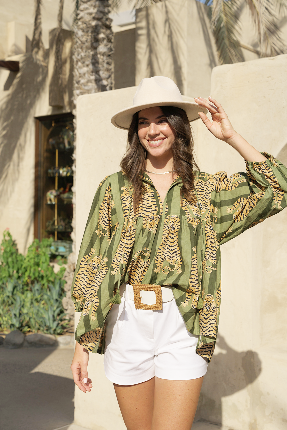 Meera Blouse - Tigress Vine