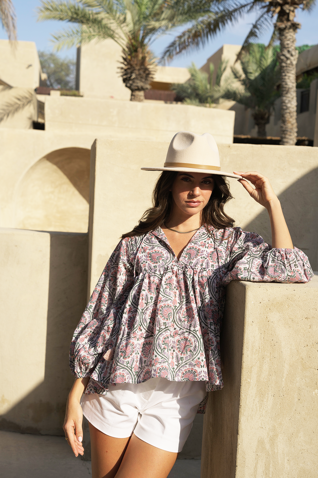 Meera Blouse - Wisteria