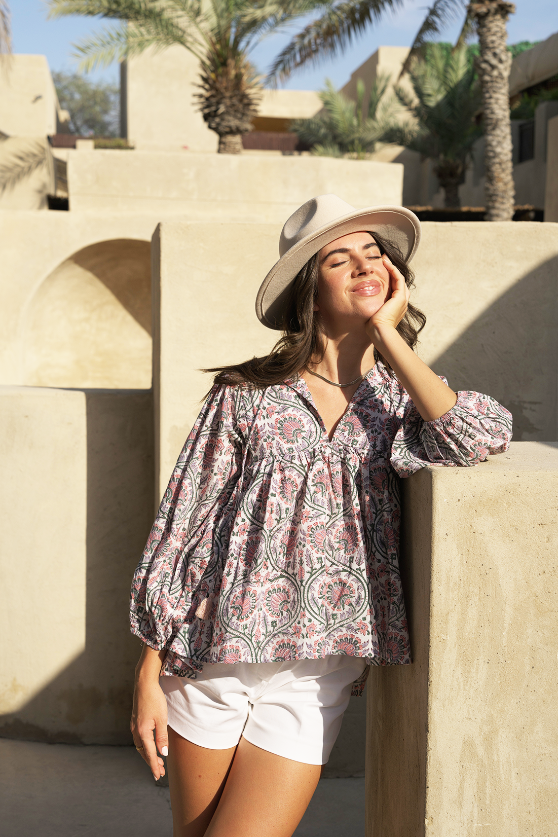 Meera Blouse - Wisteria