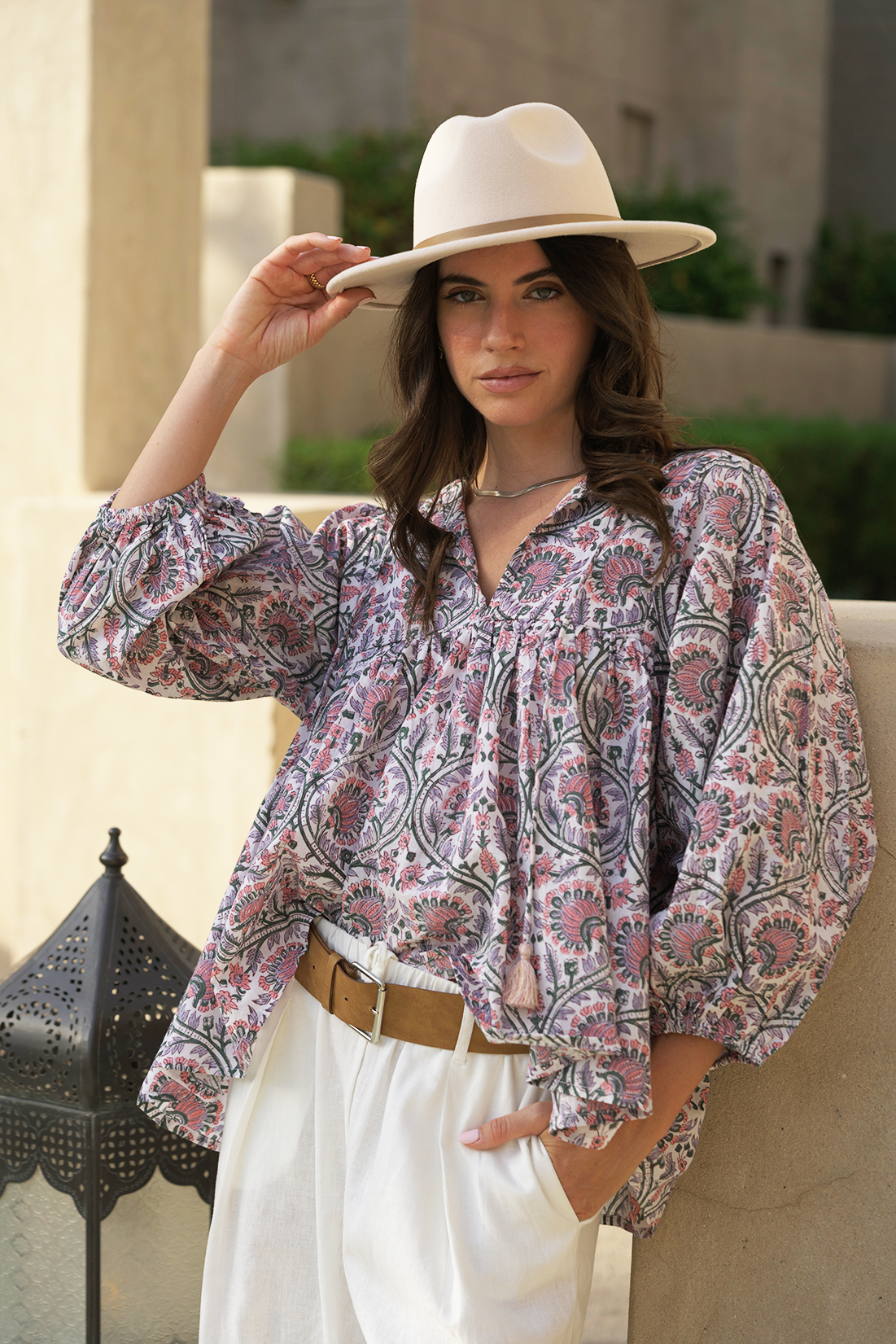 Meera Blouse - Wisteria