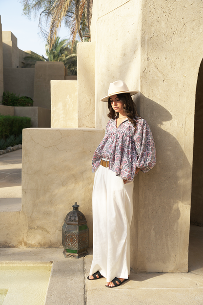 Meera Blouse - Wisteria